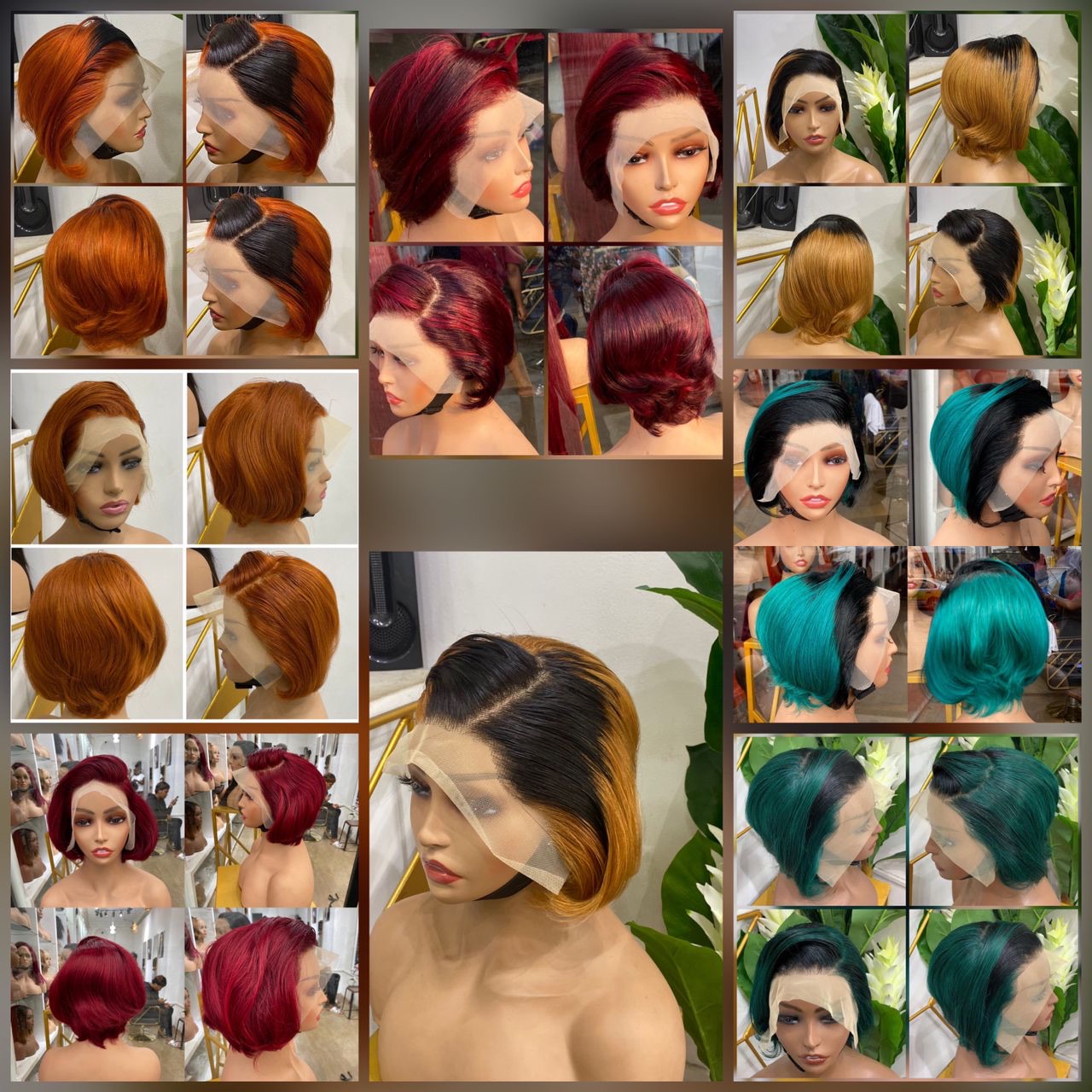 Pixie cut wigs