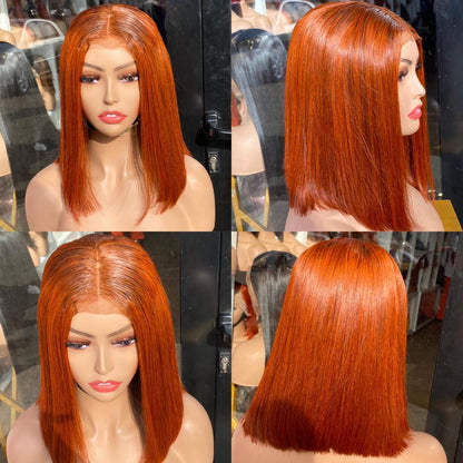 Vietnamese BONE-STRAIGHT bob wigs