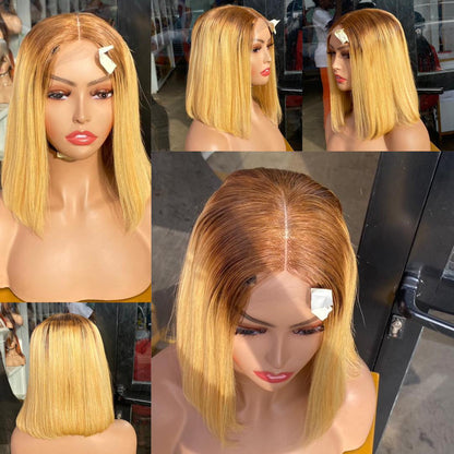 Vietnamese BONE-STRAIGHT bob wigs