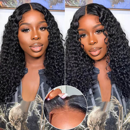 Lace Curly Human Hair Wigs