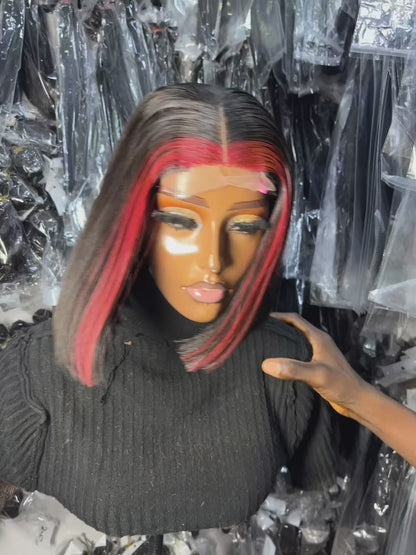 Vietnamese BONE-STRAIGHT bob wigs