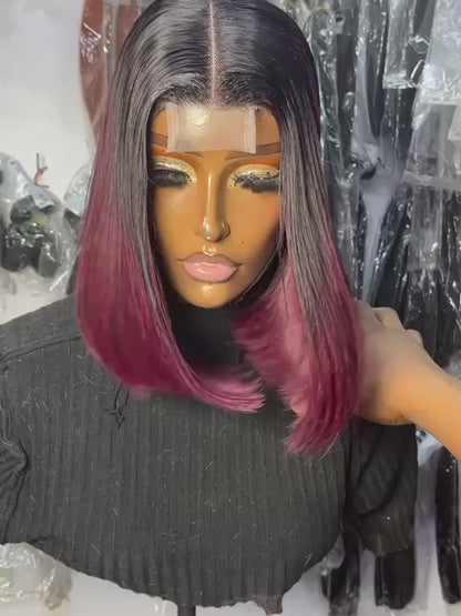 Vietnamese BONE-STRAIGHT bob wigs